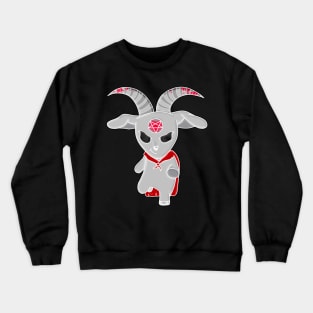 Satanic Light Grey Super Goat Crewneck Sweatshirt